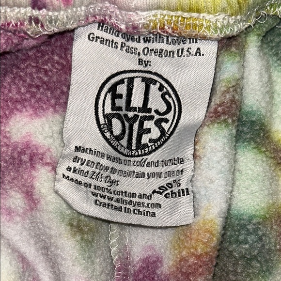Tie-Dye unisex sweat Pants- NWOT - Picture 4 of 4